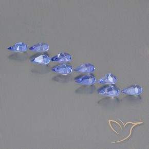 1.93克拉天然坦桑黝帘石，梨形，VS