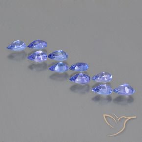 2.54克拉天然坦桑黝帘石，梨形，VS