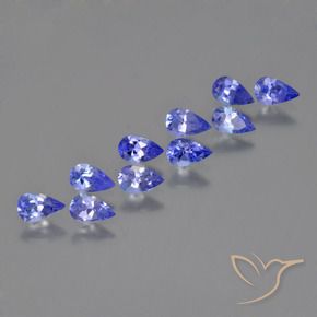 2.24克拉天然坦桑黝帘石，梨形，VS