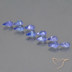 2.24克拉天然坦桑黝帘石，梨形，VS