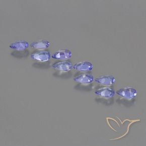 1.96克拉天然坦桑黝帘石，梨形，VS