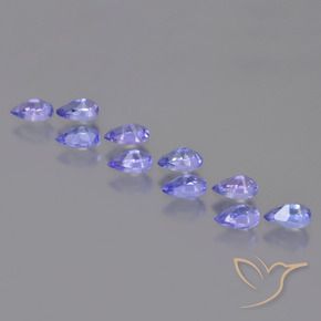 2.35克拉天然坦桑黝帘石，梨形，VS