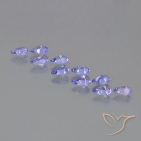 1.80克拉天然坦桑黝帘石，梨形，VS