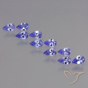 1.98克拉天然坦桑黝帘石，梨形，VS