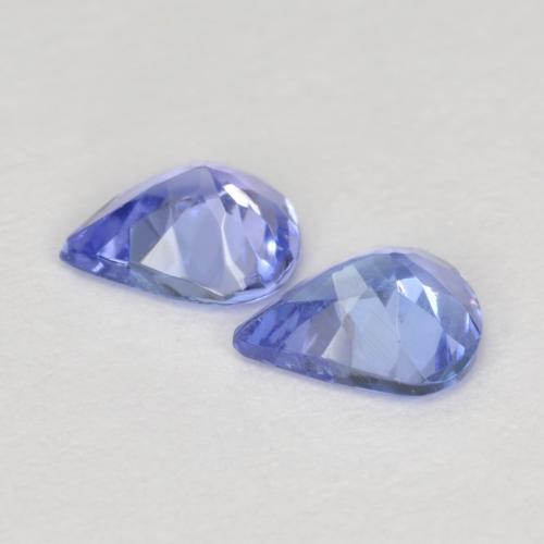 0.55天然坦桑石，梨形，5.1×3.9毫米，VVS-VS