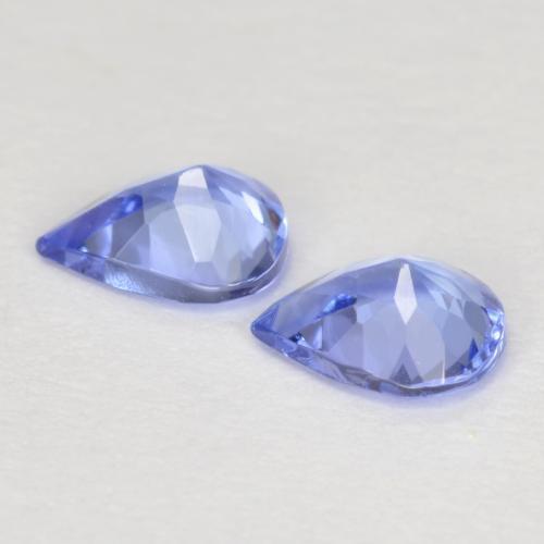 0.56天然坦桑石，梨形，5.1×4.1毫米，VVS-VS
