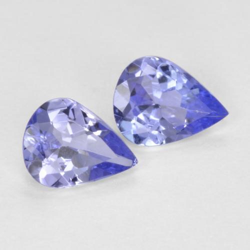 0.51天然坦桑石，梨形，5.1×3.9毫米，VVS-VS