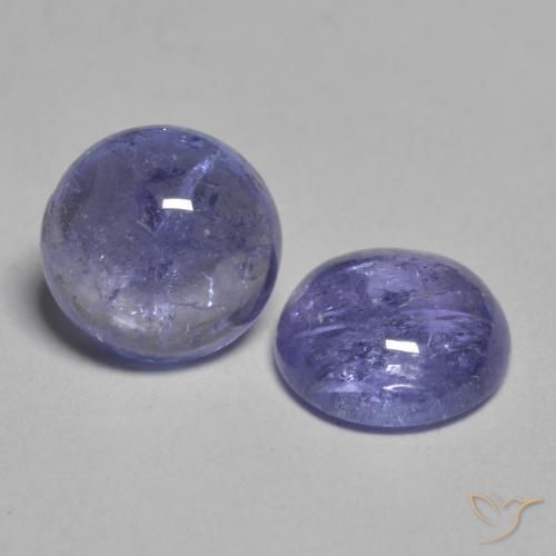 1.90克拉天然坦桑黝帘石，圆形的，透明