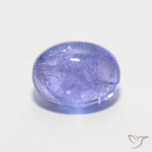 1.84ct 天然 紫色 坦桑黝帘石, 椭圆形, 透明