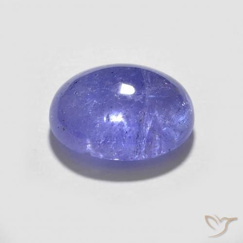 2.61克拉天然坦桑黝帘石，椭圆形，透明