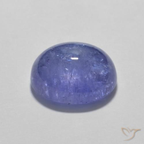 3.93克拉天然坦桑黝帘石，椭圆形，透明