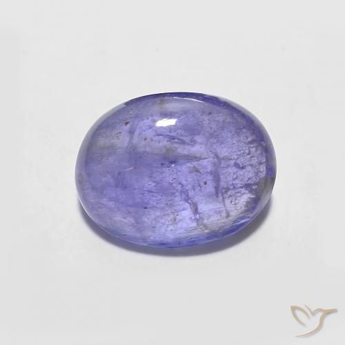 2.06ct 天然 紫色 坦桑黝帘石, 椭圆形, 透明