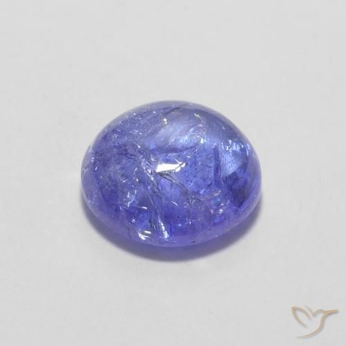 1.47克拉天然坦桑黝帘石，圆形的，透明