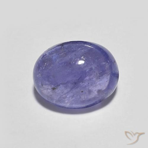 3.00ct 天然 紫色 坦桑黝帘石, 椭圆形, 透明