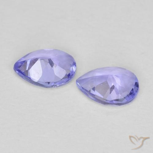 0.53克拉天然坦桑黝帘石，梨形，VVS-VS