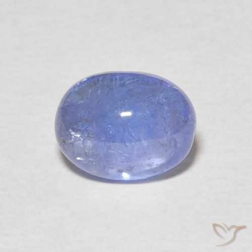 2.60ct 天然 淡蓝色 坦桑黝帘石, 椭圆形, 透明