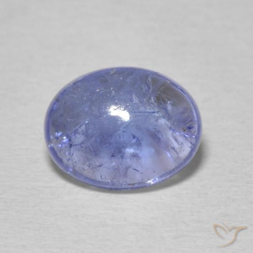 2.12ct 天然 淡蓝色 坦桑黝帘石, 椭圆形, 透明