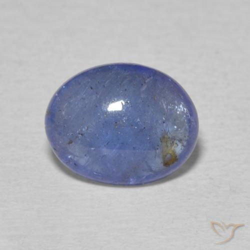 1.90ct 天然 淡蓝色 坦桑黝帘石, 椭圆形, 透明