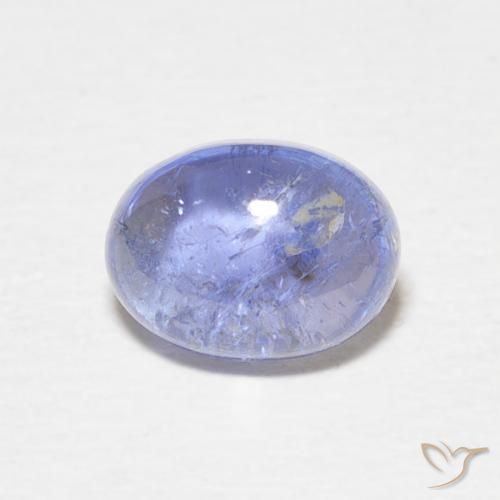 1.82ct 天然 紫罗兰蓝色 坦桑黝帘石, 椭圆形, 透明