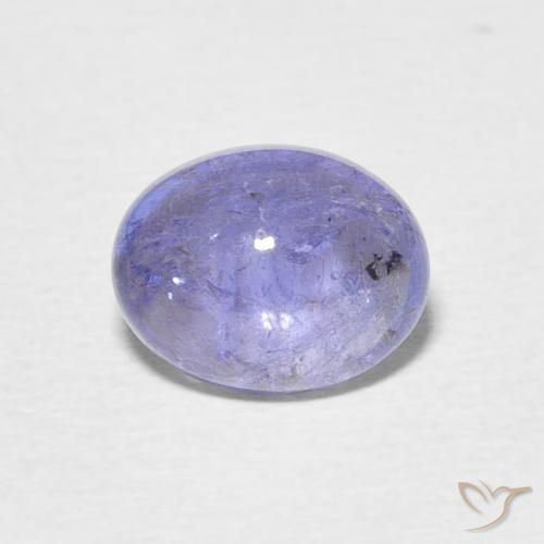 2.28ct 天然 浅蓝色 坦桑黝帘石, 椭圆形, 透明