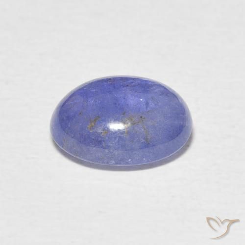 2.31克拉天然坦桑黝帘石，椭圆形，半透明