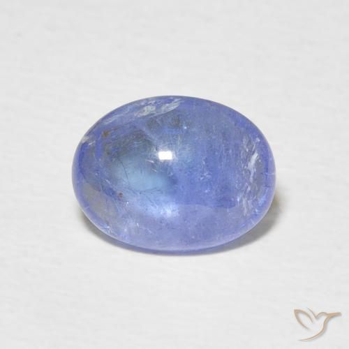 1.88ct 天然 浅蓝色 坦桑黝帘石, 椭圆形, 透明