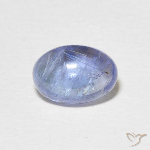 1.88ct 天然 淡蓝色 坦桑黝帘石, 椭圆形, 透明