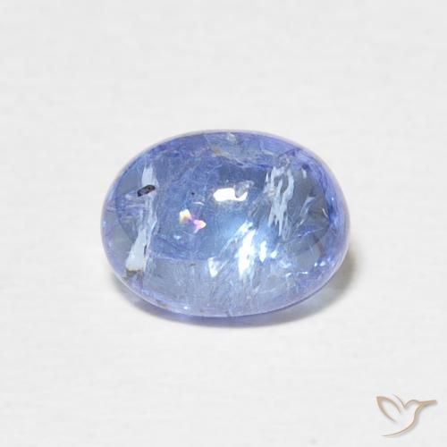 1.90ct 天然 浅蓝色 坦桑黝帘石, 椭圆形, 透明