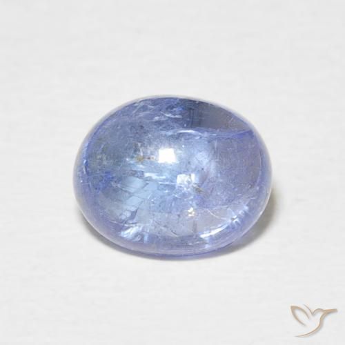 2.68ct 天然 淡蓝色 坦桑黝帘石, 椭圆形, 透明