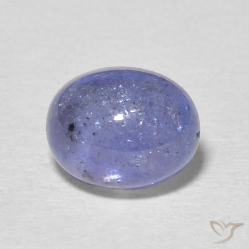 3.04ct 天然 深蓝色 坦桑黝帘石, 椭圆形, 透明