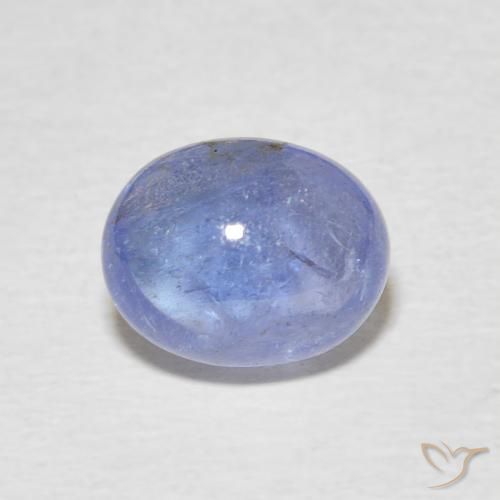 2.45ct 天然 浅蓝色 坦桑黝帘石, 椭圆形, 透明