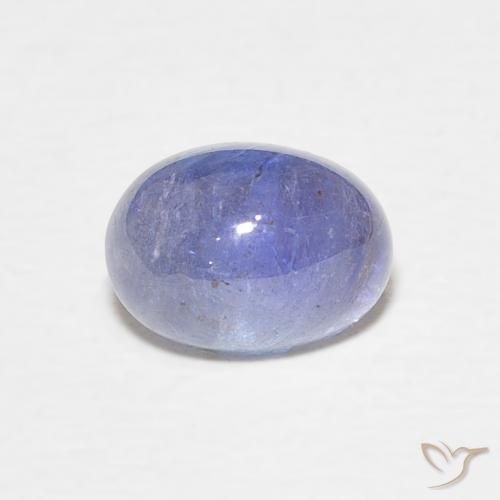 1.83ct 天然 深紫蓝色 坦桑黝帘石, 椭圆形, 半透明
