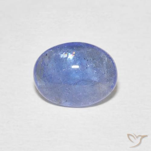 1.95ct 天然 淡蓝色 坦桑黝帘石, 椭圆形, 透明