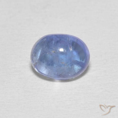 1.80ct 天然 浅蓝色 坦桑黝帘石, 椭圆形, 透明