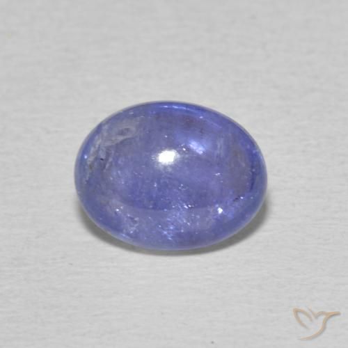 2.31ct 天然 深紫蓝色 坦桑黝帘石, 椭圆形, 透明