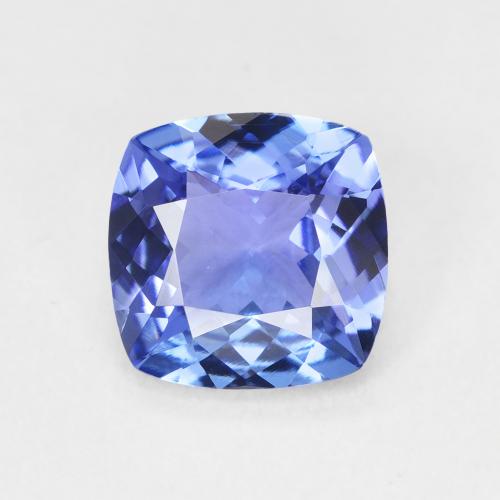 2.15ct 天然 深紫蓝色 坦桑黝帘石, 软垫, VVS-VS