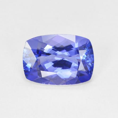 2.47ct 天然 深紫蓝色 坦桑黝帘石, 软垫, VVS