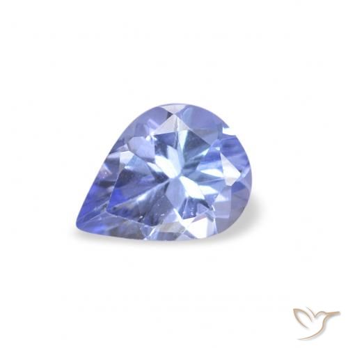 0.28ct 天然 淡蓝色 坦桑黝帘石, 梨形, VS