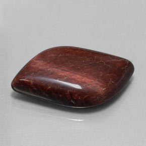 28.57克拉天然多色Tiger's Eye Matrix，异形，25.7×17.1毫米，不透明