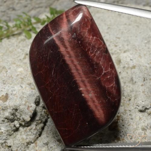 49.22ct 天然 棕色 虎眼石斑晶, 花式切割, 不透明