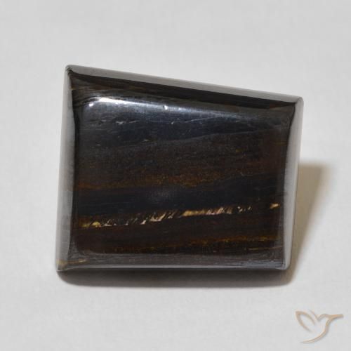 26.01ct 天然 彩色 虎眼石矩阵, 花式切割, 不透明