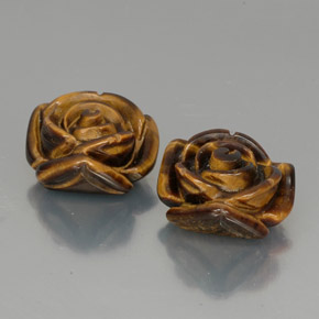 克拉天然虎眼石，异形，不透明