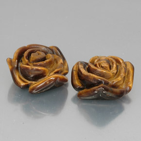 克拉天然虎眼石，异形，不透明