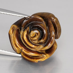 11.11克拉天然虎眼石，异形，不透明