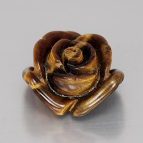 11.11克拉天然虎眼石，异形，不透明