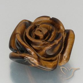12.11克拉天然虎眼石，花式切割，不透明