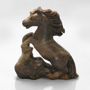 234.45克拉天然棕色Tiger's Eye，异形，58.5×52.6毫米，不透明