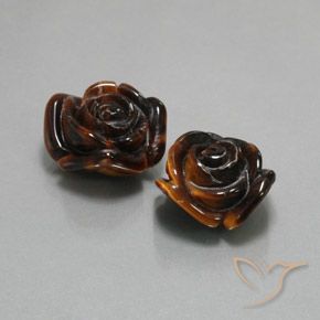 25.54克拉天然虎眼石，花式切割，不透明