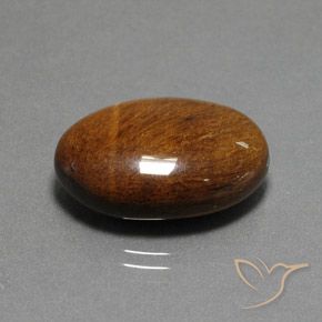 19.12克拉天然虎眼石，椭圆形，不透明