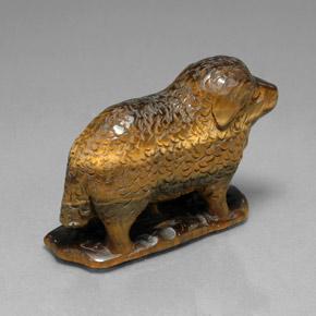 152.45克拉天然虎眼石，异形，不透明